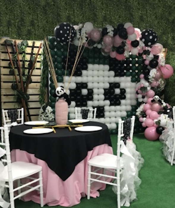 panda theme party event